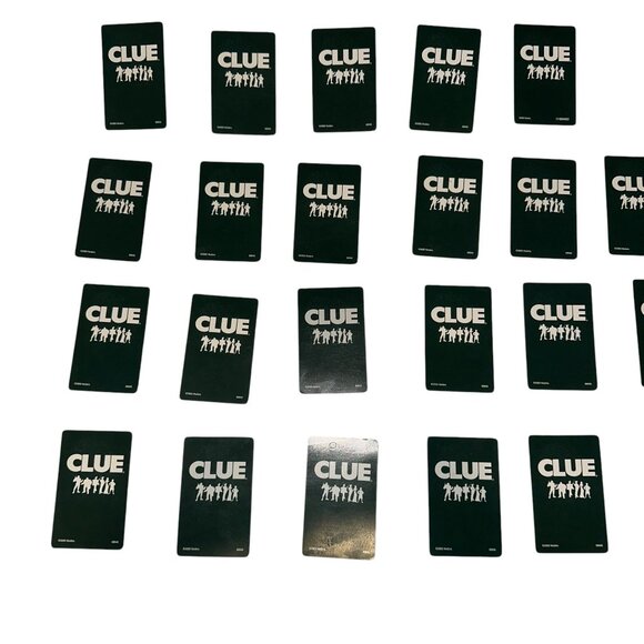 Vintage 2002 Clue Suspect Weapon Room Cards Replacement Parts Parker Brothers - Picture 7 of 8